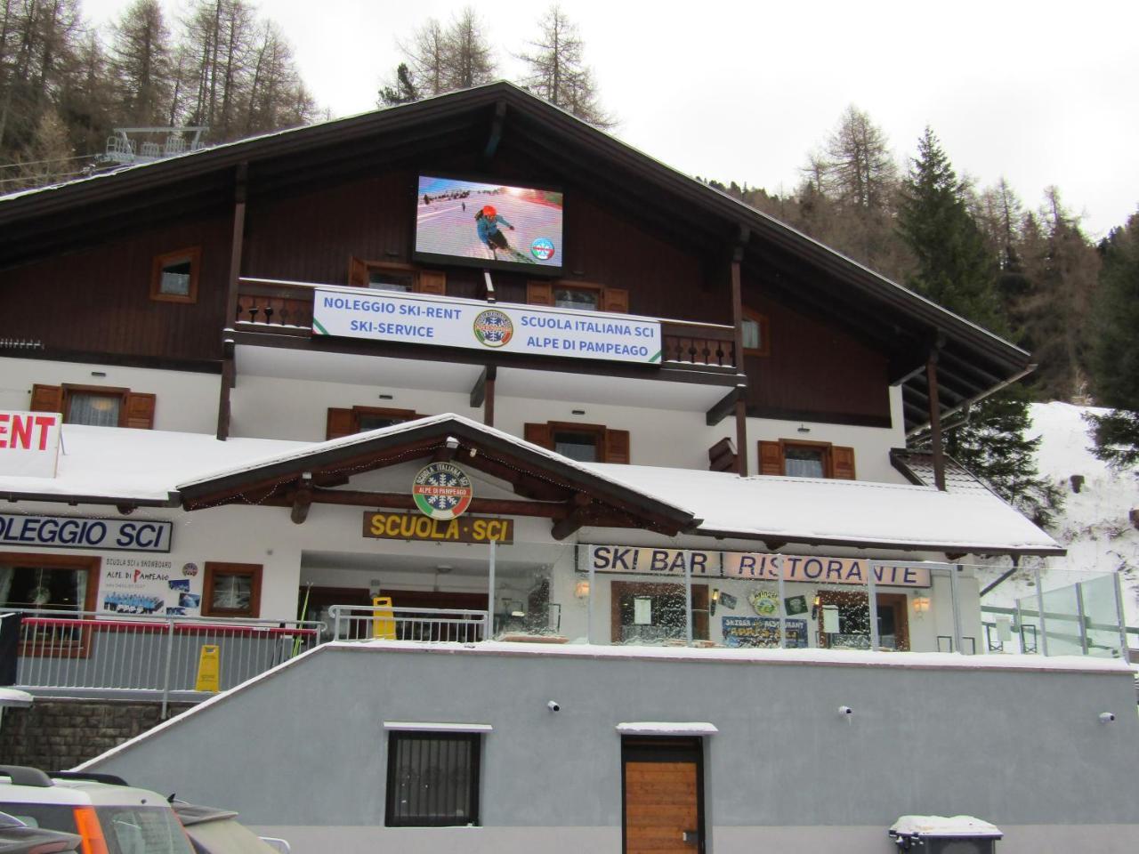 Affittacamere B&B Lodge Ski Pampeago Тезеро Экстерьер фото